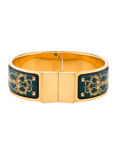 hermes vintage enamel bracelet